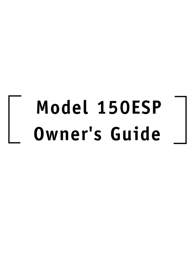 DEI 150ESP owner's guide