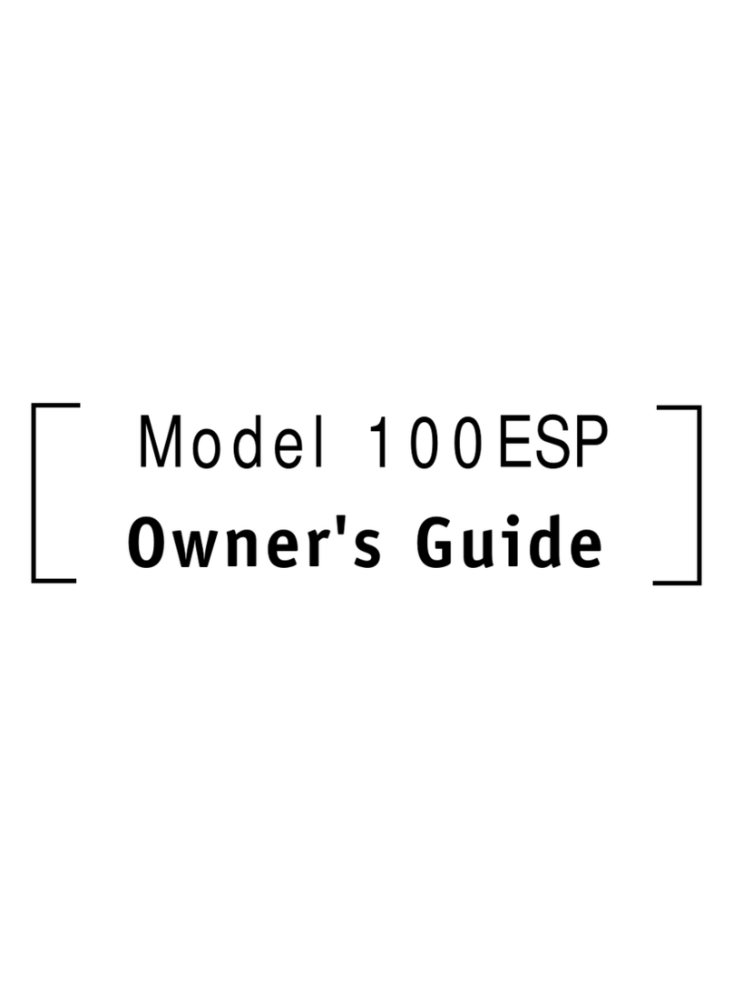 DEI 100ESP owner's guide