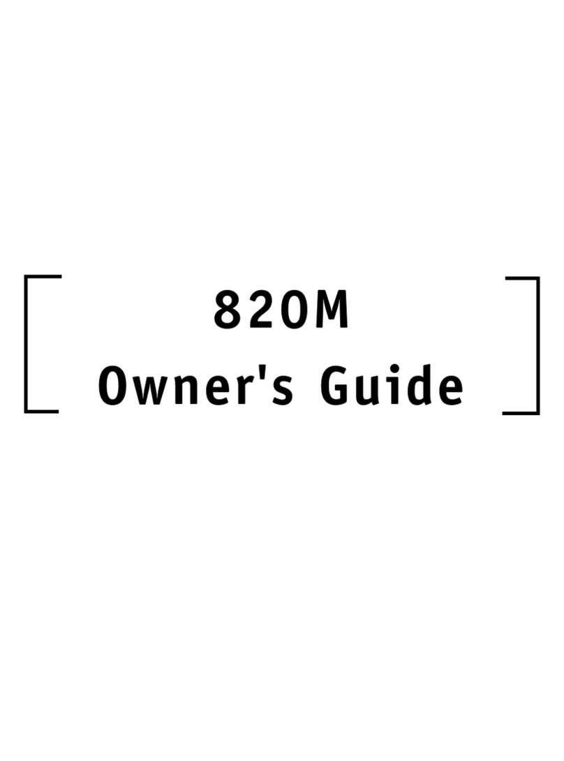 DEI 820M owner's guide