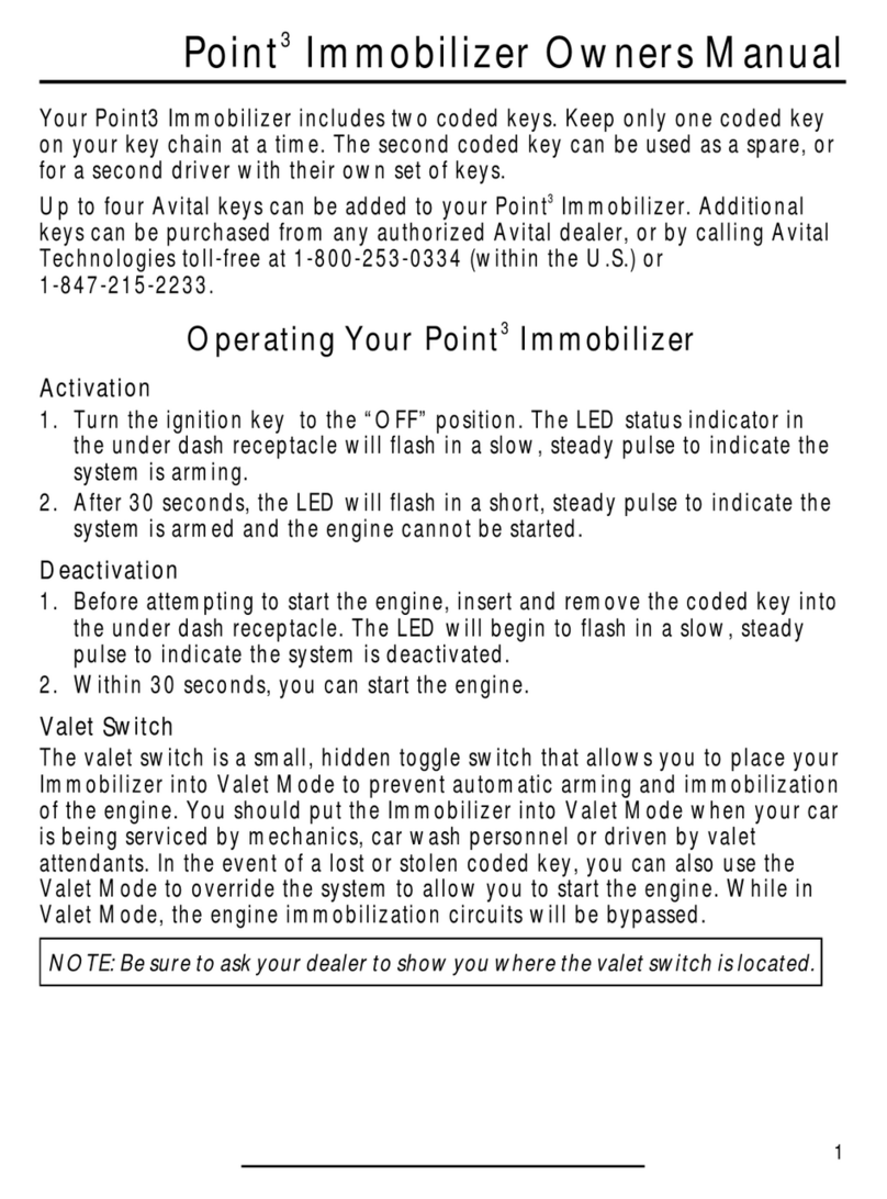 Avital Hurricane 3 User manual