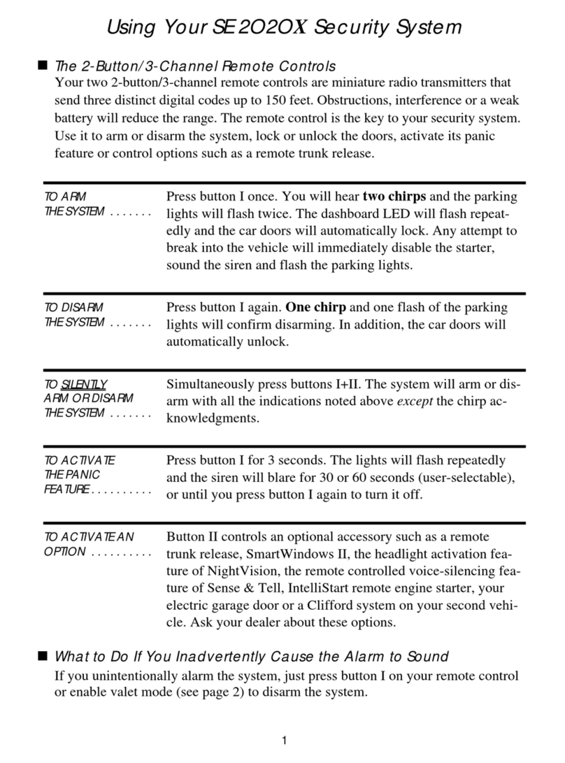 Clifford SE 2020 Special Edition user guide