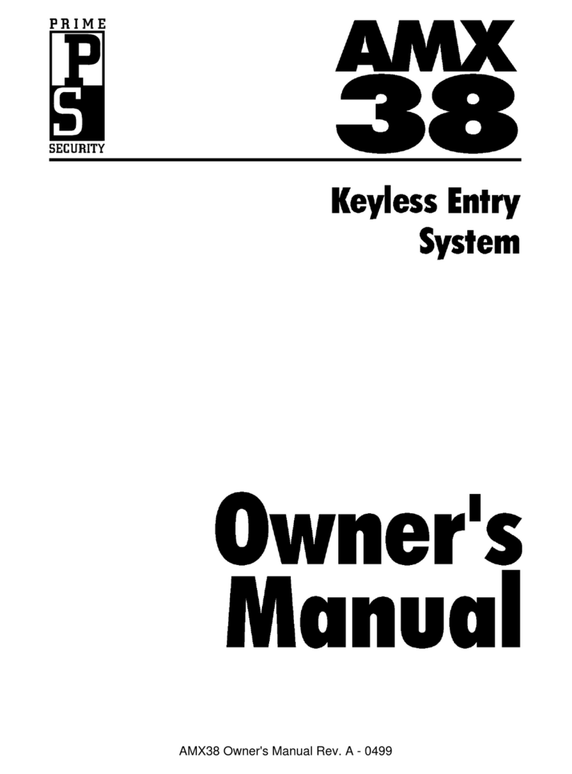 Prime Security 38 owner's manual