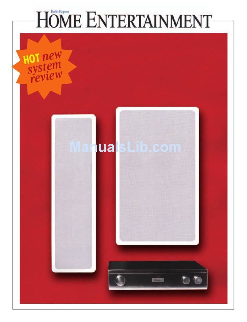 Definitive Technology IWSub IWSub 10-10 User manual