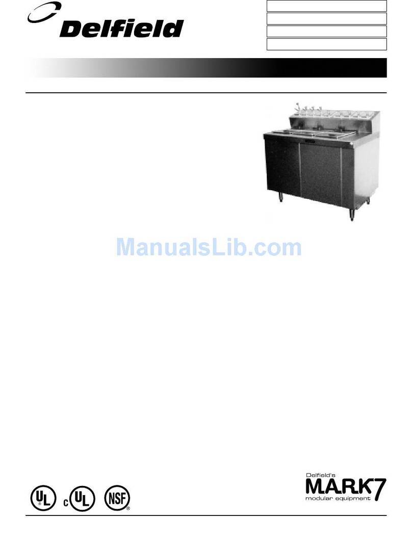 Delfield F13BR36 User manual