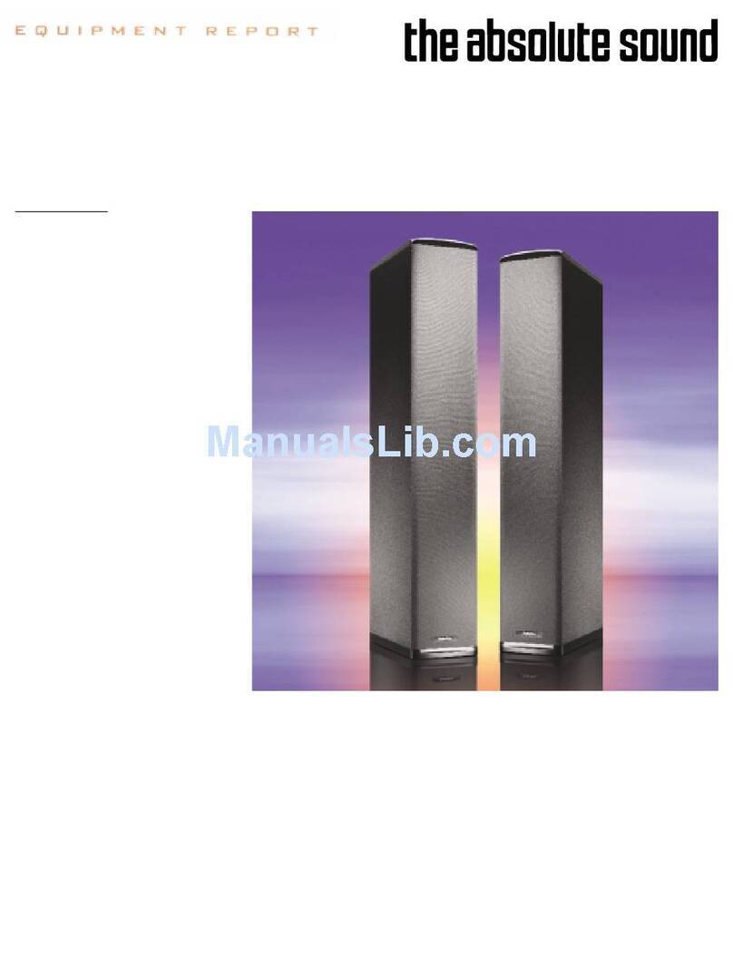Definitive Technology SuperTower BP7001SC Equipment report