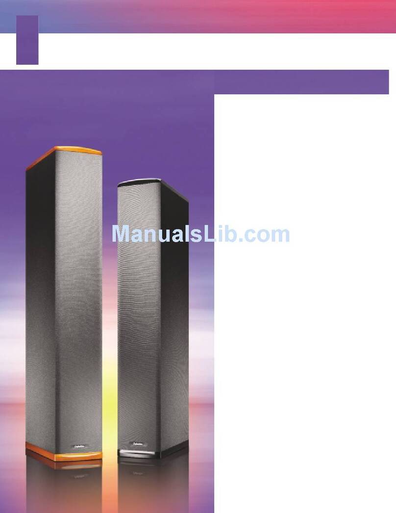 Definitive Technology SuperTower BP7000SC User manual