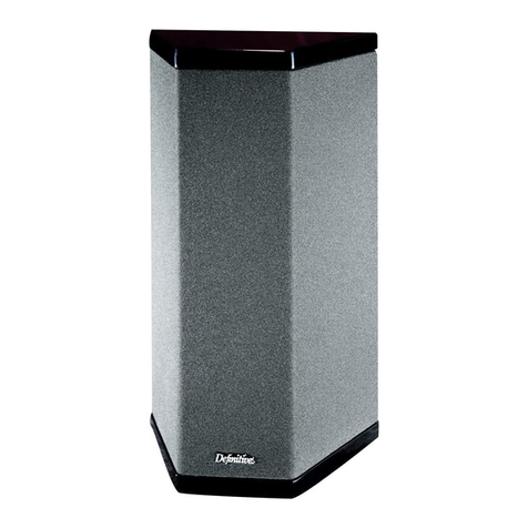 Definitive Technology PowerMonitor 700 User manual