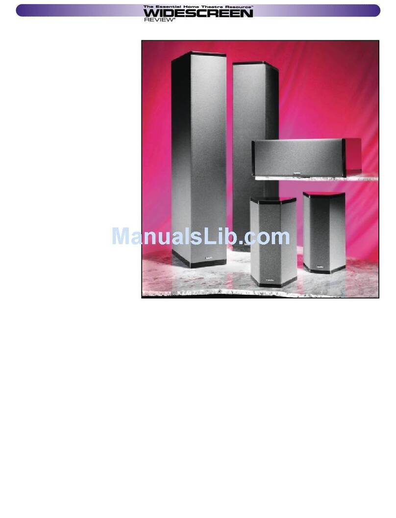 Definitive Technology BPVX User manual
