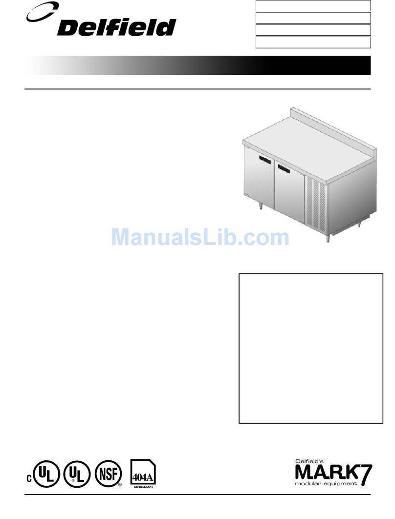 Delfield F18WC39 Specifications