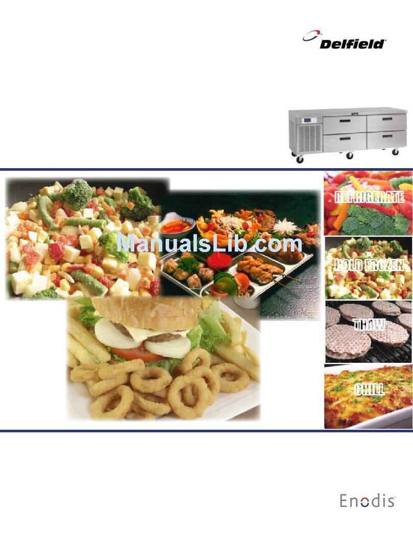 Delfield Versa Drawer F18VD50 Brochure & specs