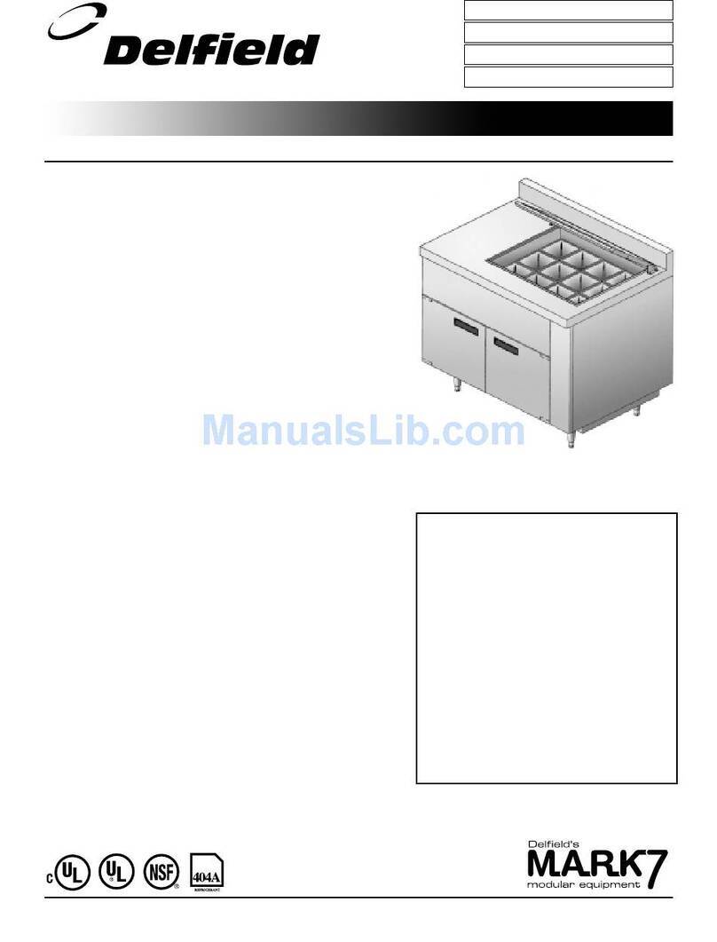 Delfield F18MR31A User manual Delfield F18MR31A User manual