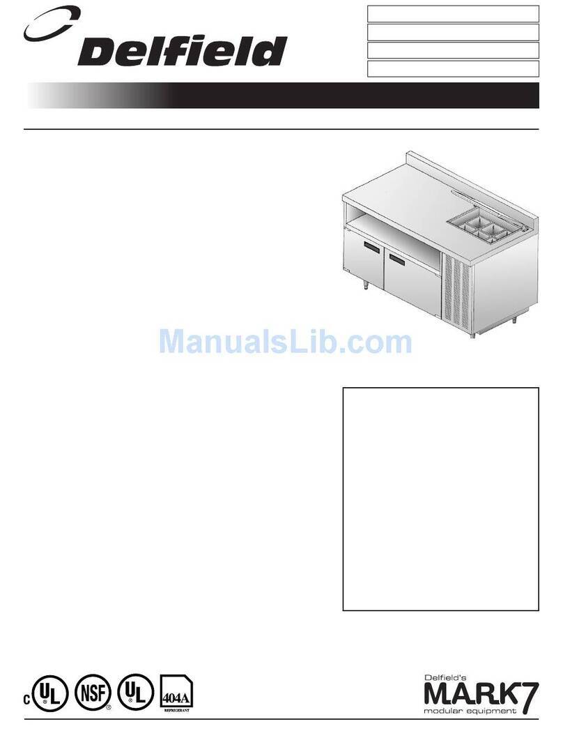 Delfield F18SC39A Specifications