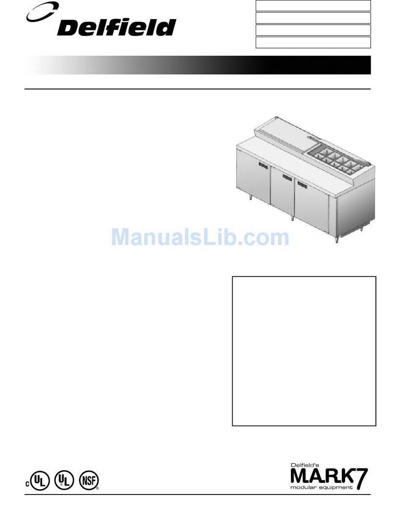 Delfield F18RR44 Specifications