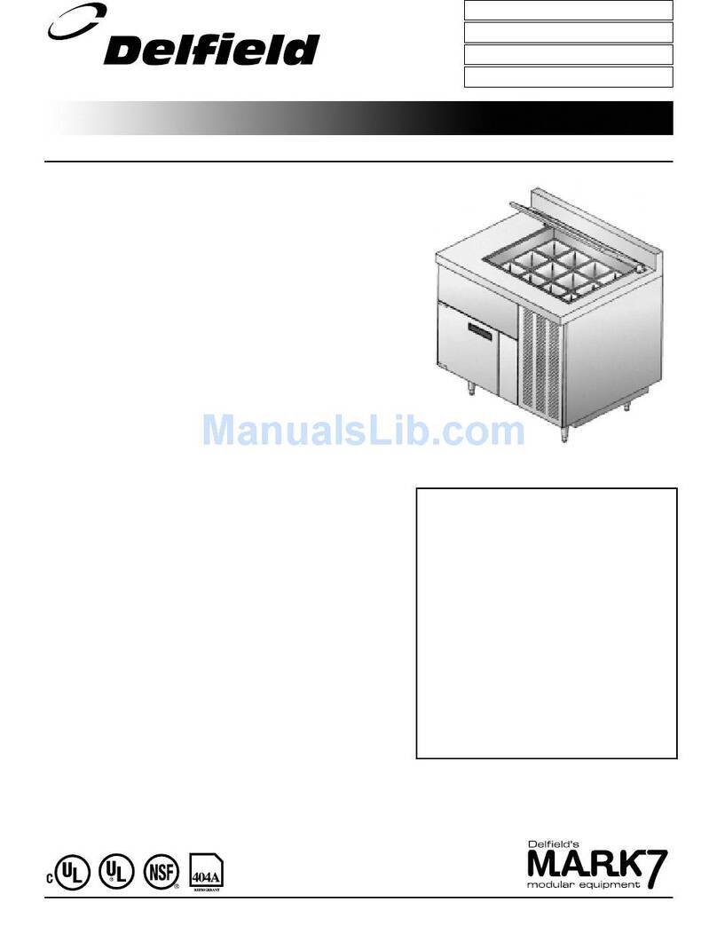 Delfield F18MC39A User manual