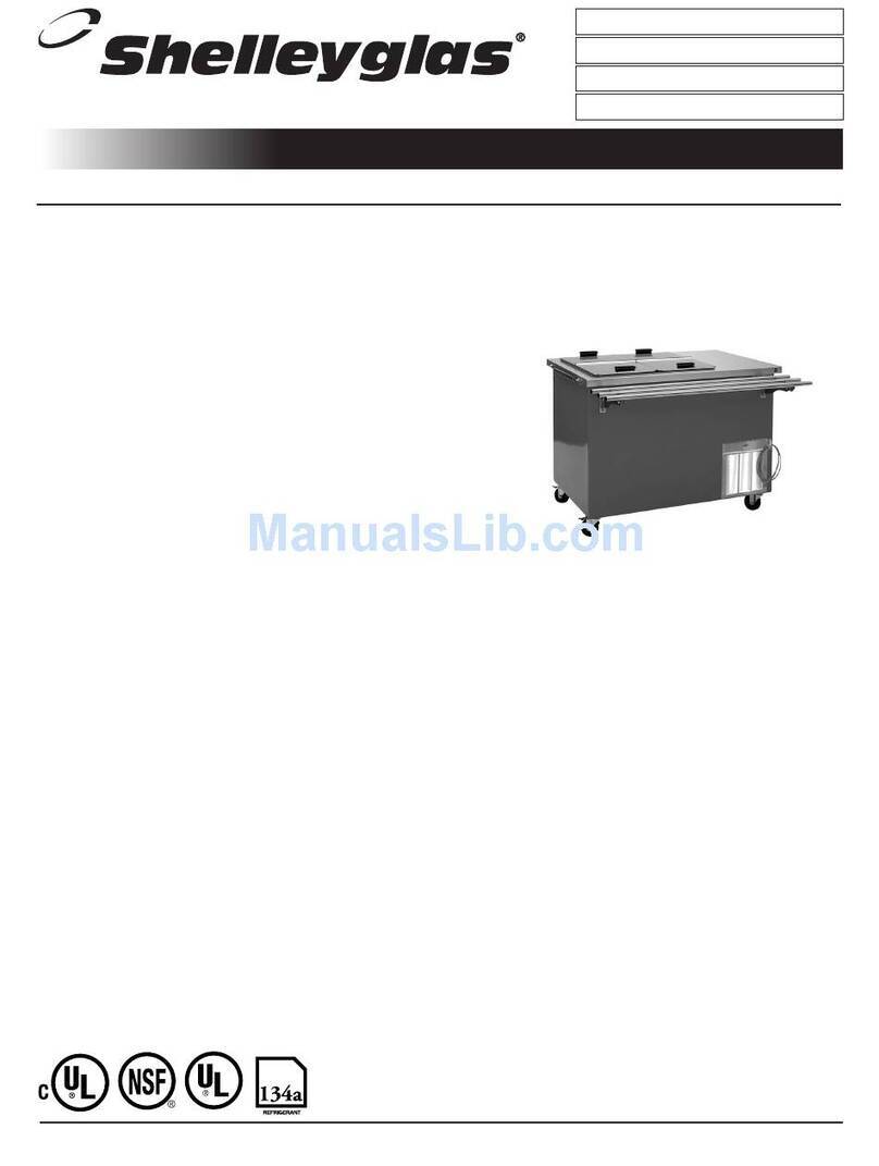Delfield Shelleyglas KCM-36 User manual Delfield Shelleyglas KCM-36 User manual