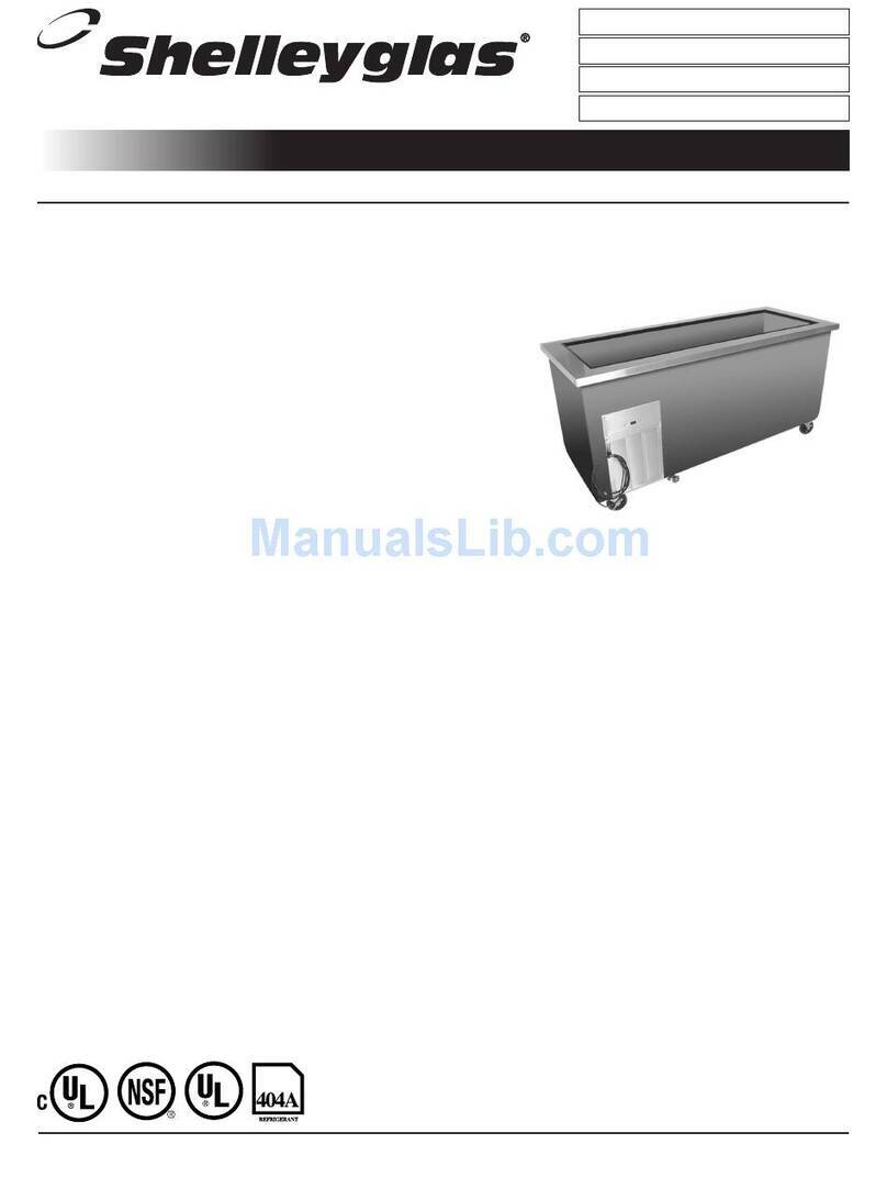 Delfield Shelleyglas KCSC-36B User manual