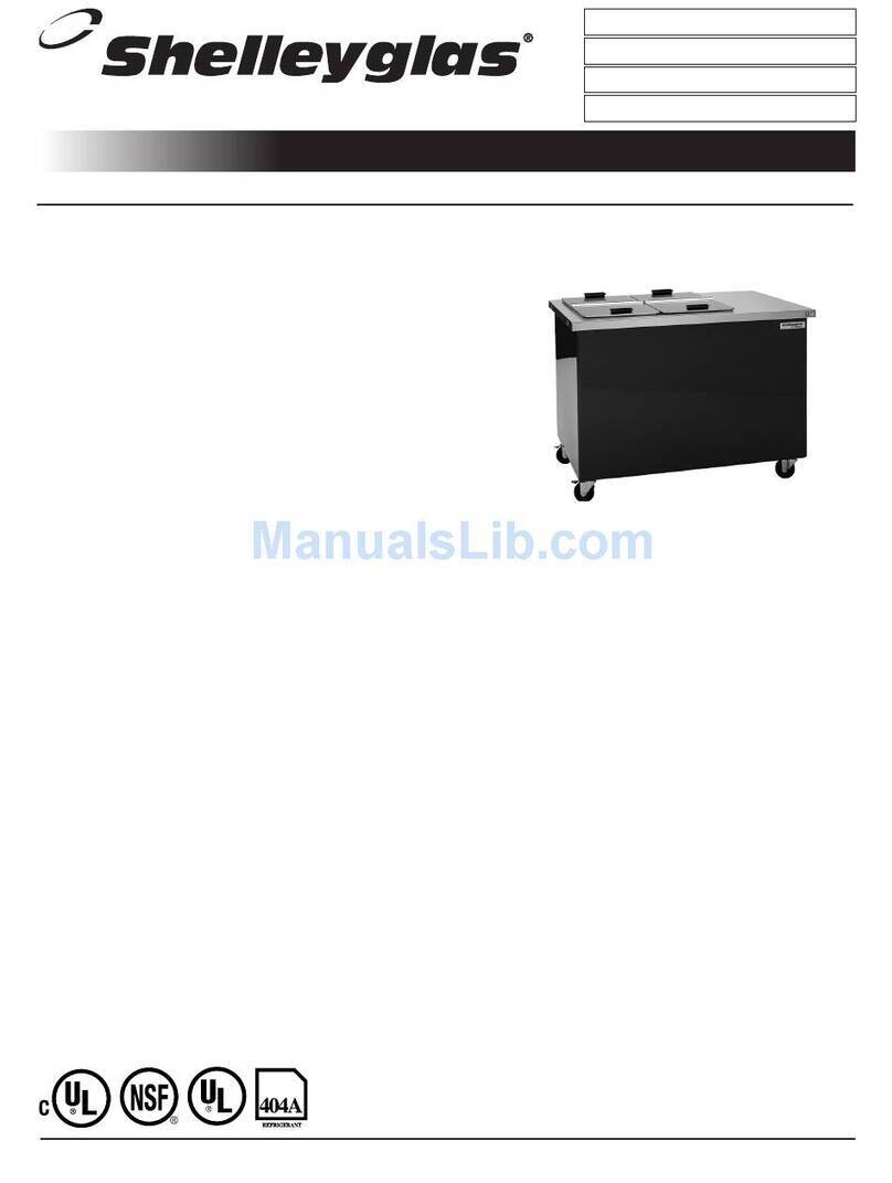 Delfield Shelleyglas KCFM-50 User manual
