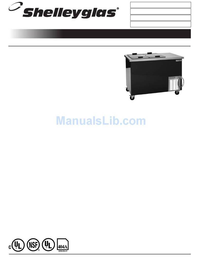 Delfield Shelleyglas KCF-36 Specifications