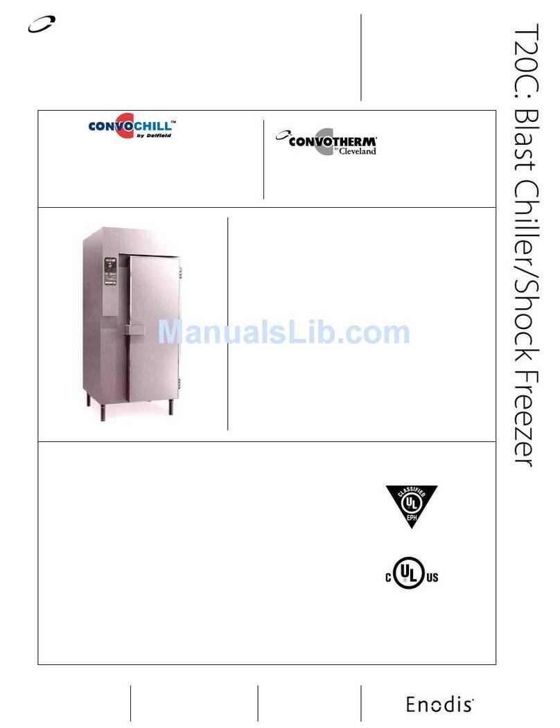 Delfield ConvoChill T20C Specifications