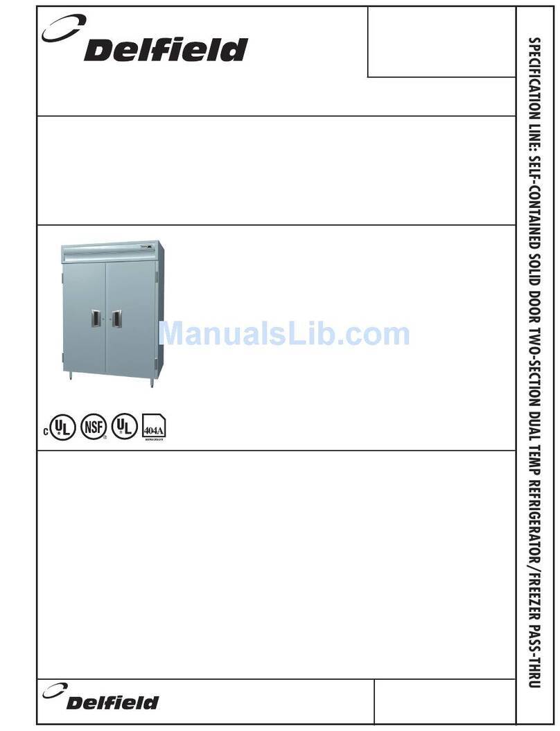 Delfield SADFLPT2-S User manual