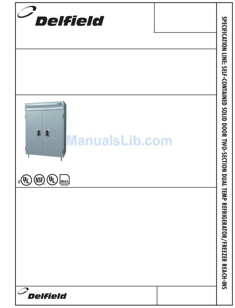 Delfield SADFL2-S Specifications