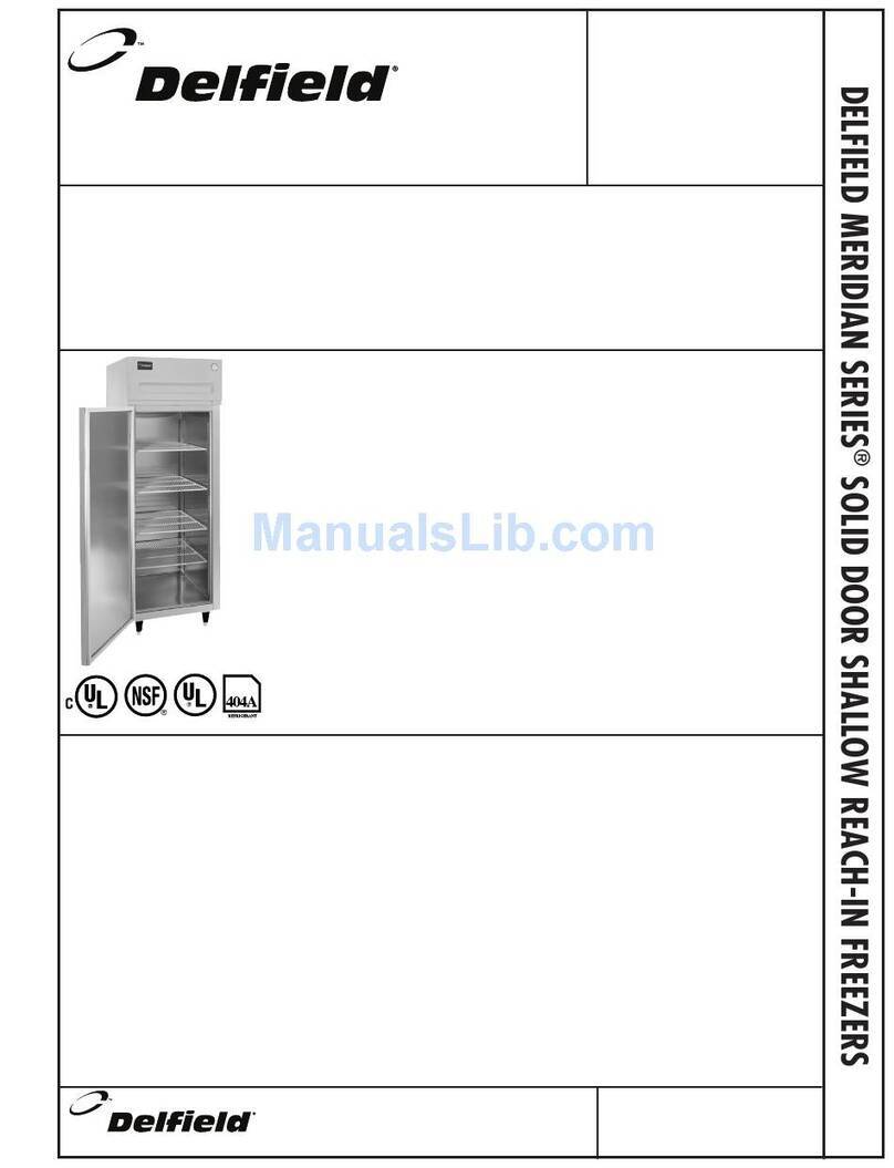 Delfield Meridian MFR1S-S Specifications