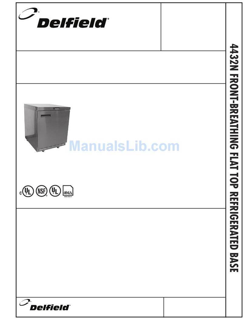Delfield 4432N-12M User manual