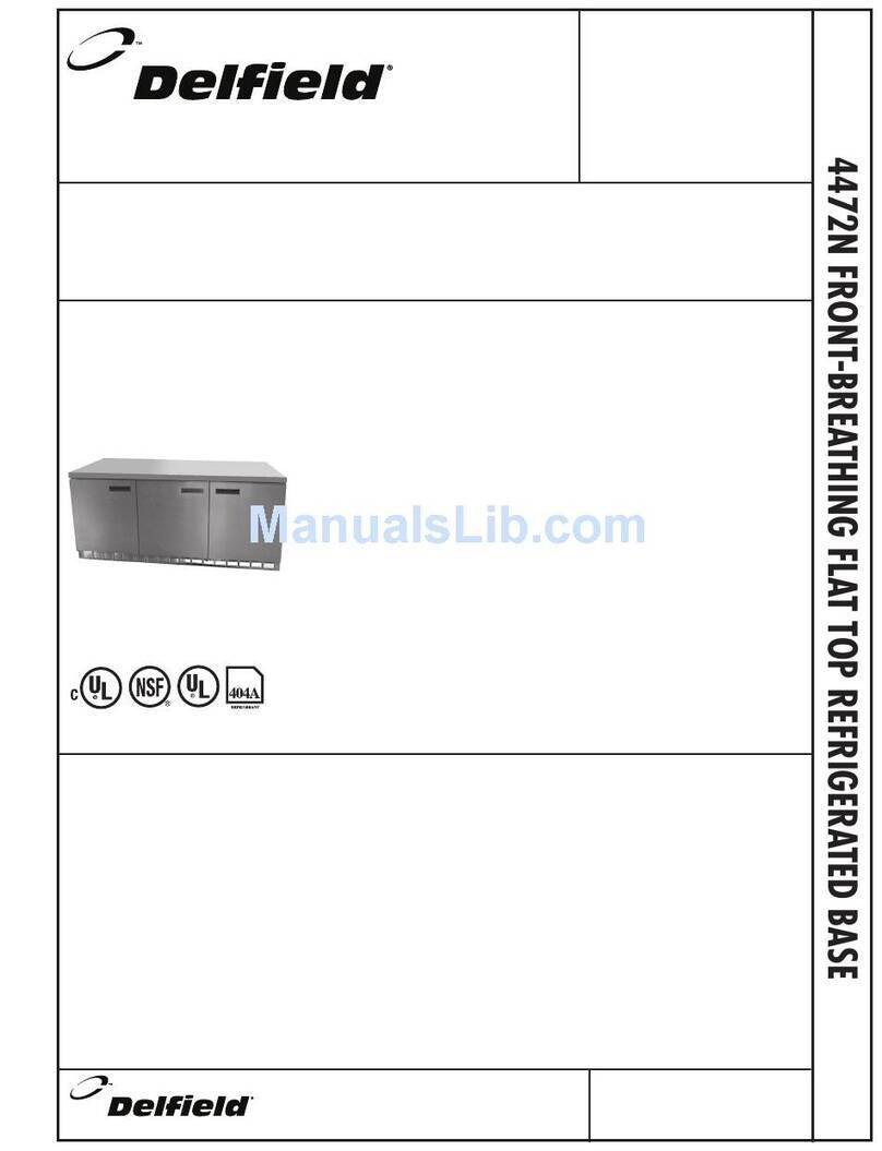 Delfield 4472N Specification sheet