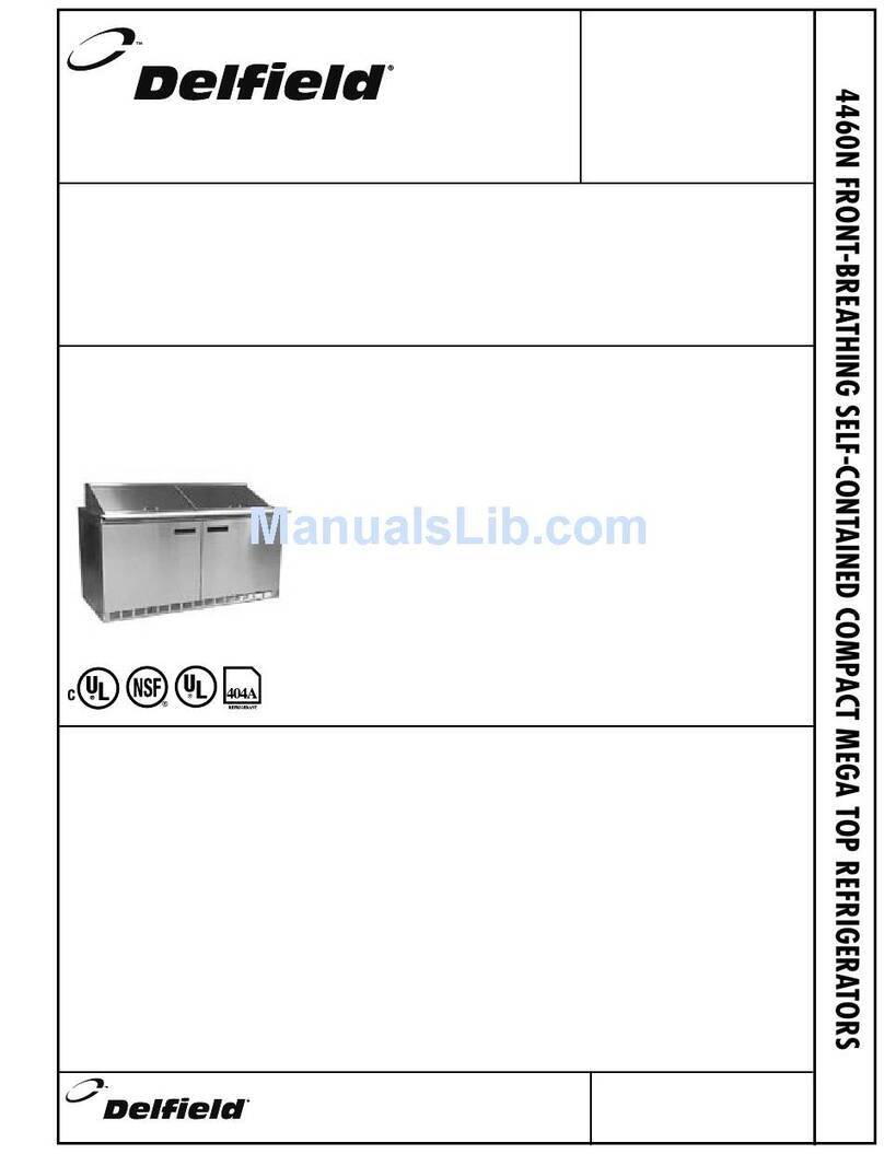 Delfield 4460N-12M User manual