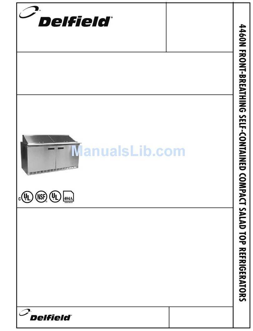 Delfield 4460N-12M User manual