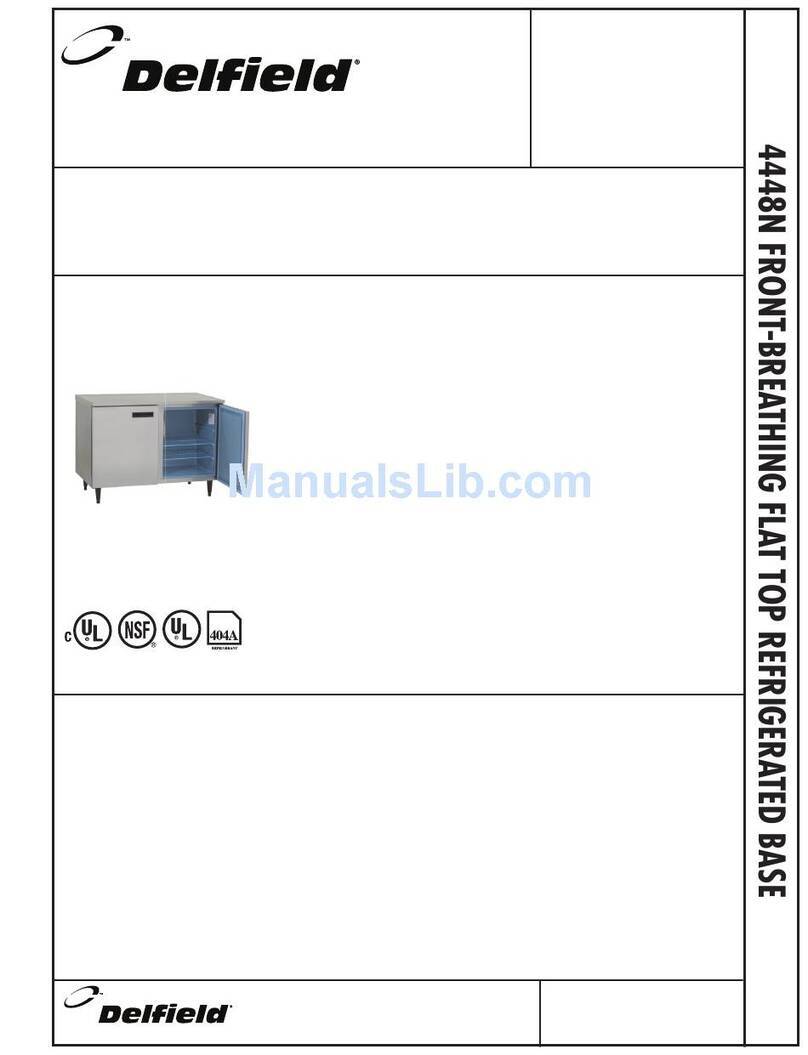 Delfield 4448N User manual