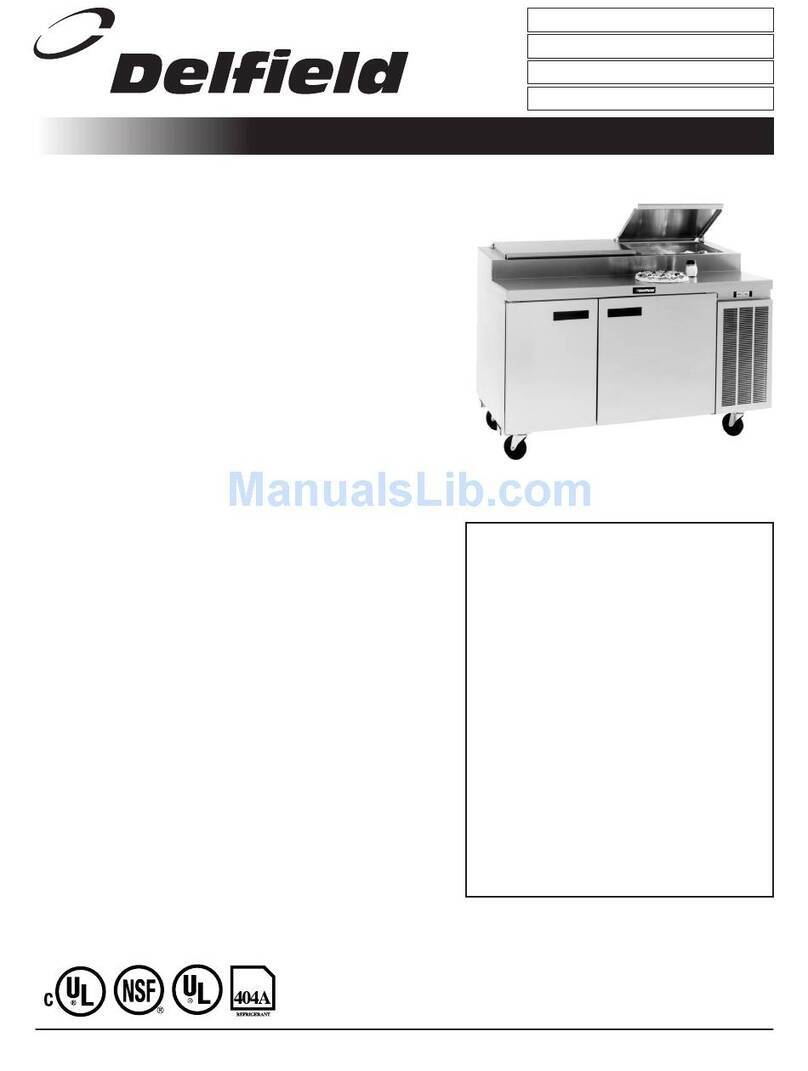 Delfield 18648-PTB User manual Delfield 18648-PTB User manual