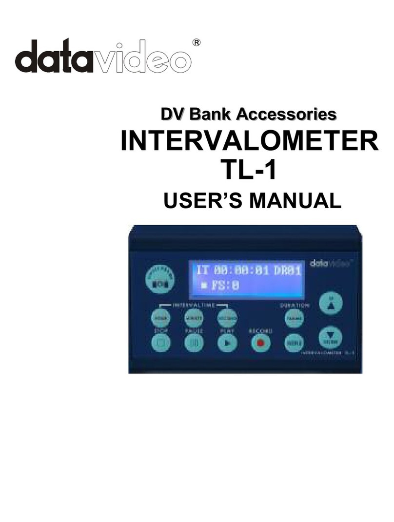 Data Video TL-1 User manual