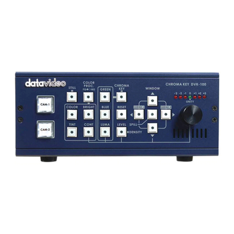 Data Video DVK-100 CHROMA KEY user guide