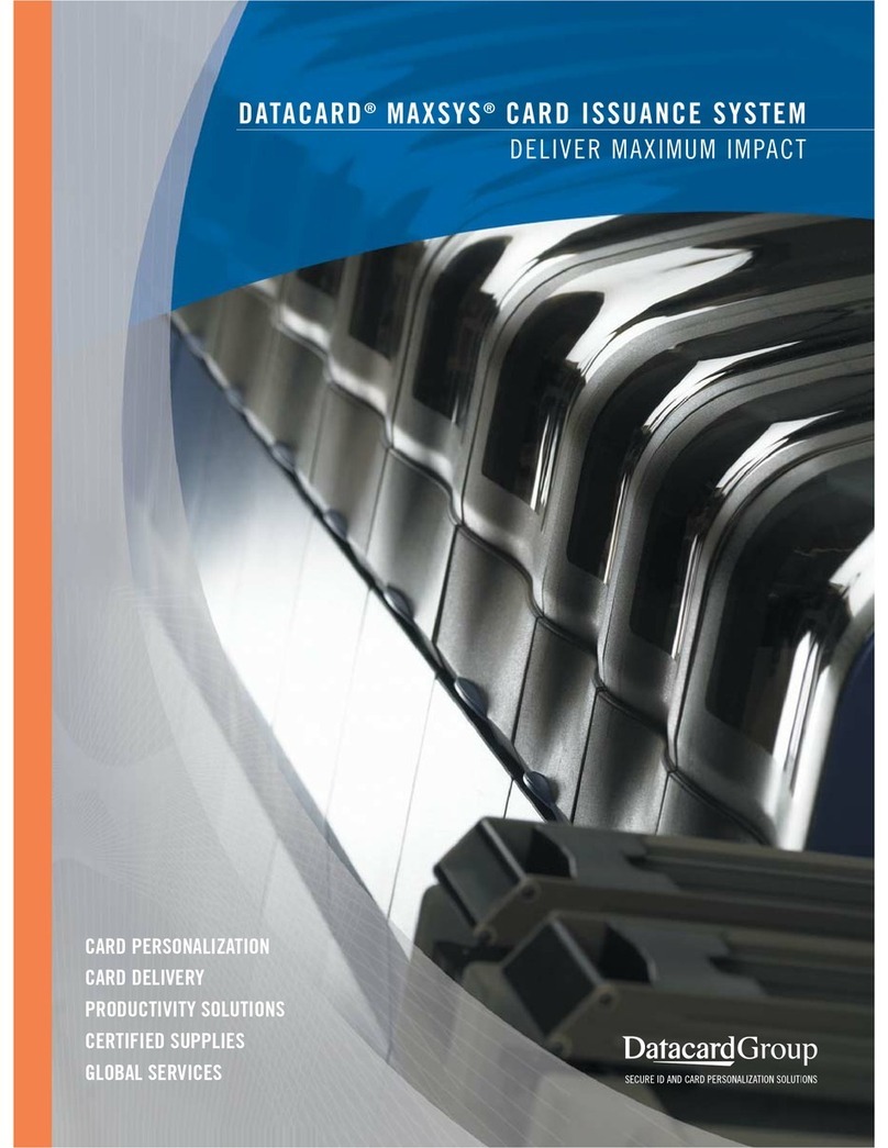 DataCard Maxsys User manual