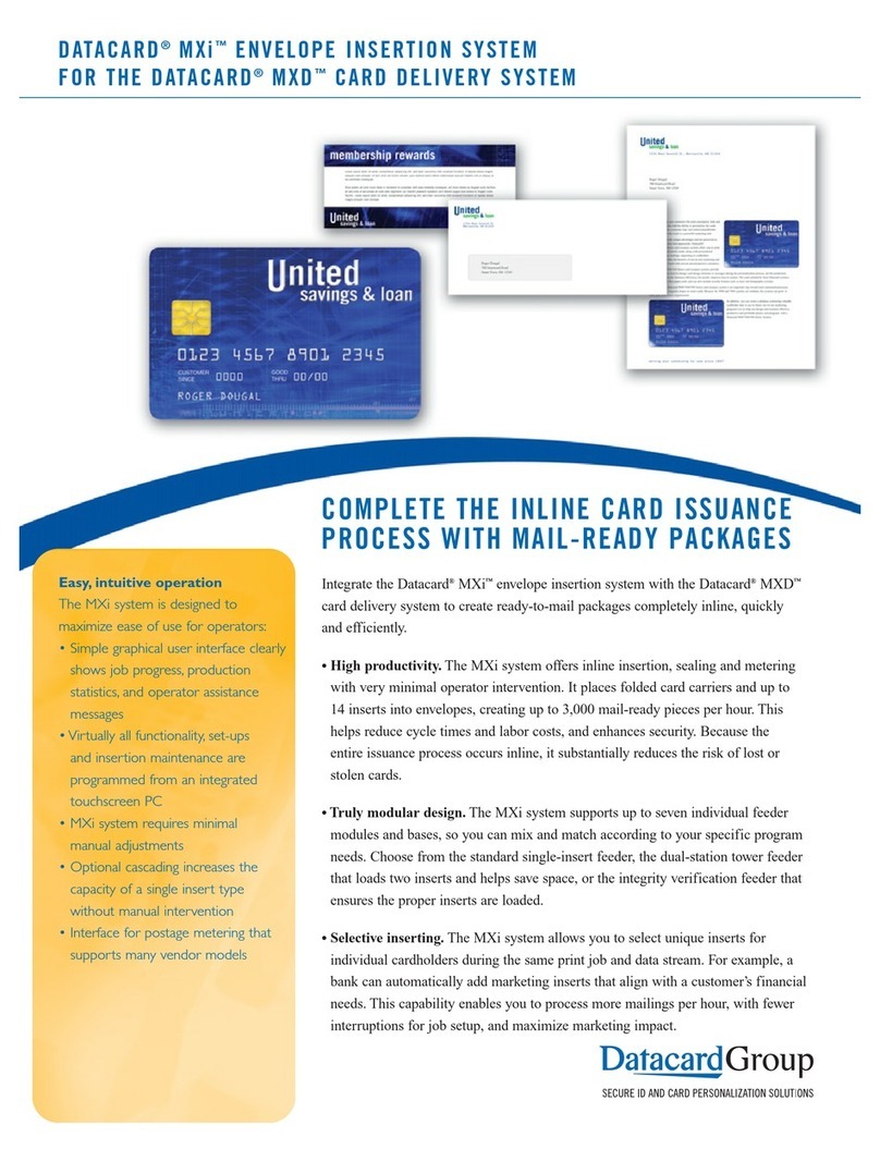 DataCard Mxi User manual