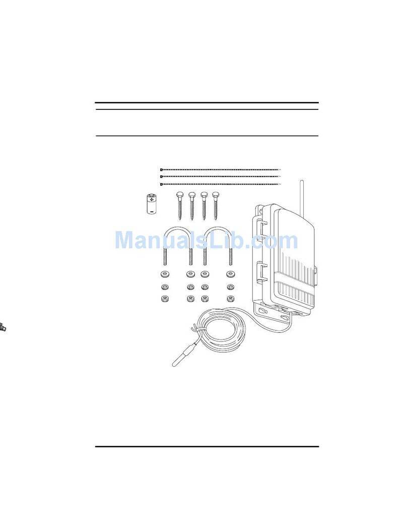 DAVIS Wireless Temperature Station installation manual DAVIS Wireless Temperature Station installation manual