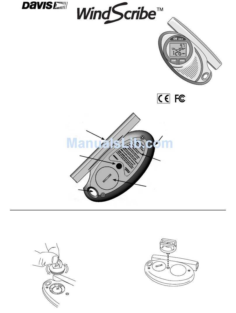 DAVIS WindScribe User manual
