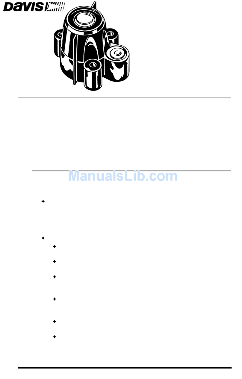 DAVIS UV Sensor User manual