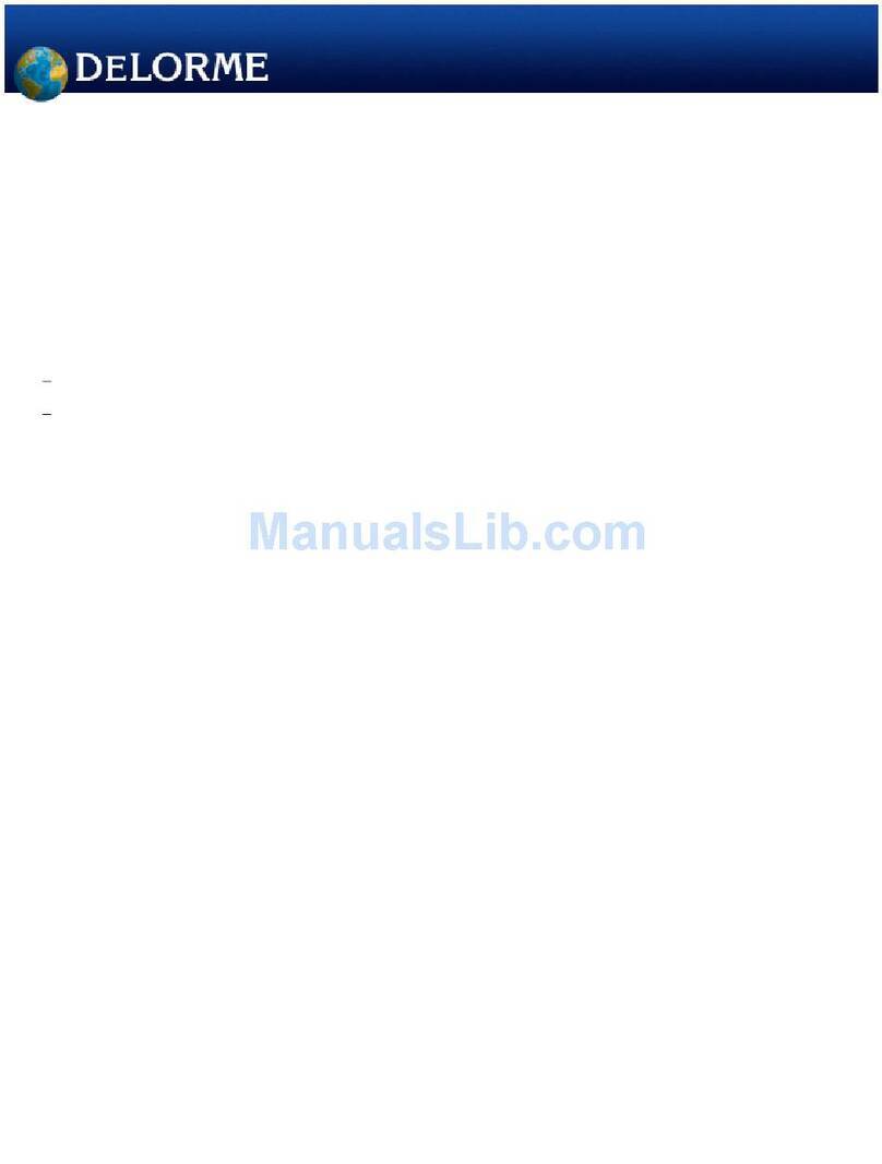 DeLorme Earthmate LT-40 User manual