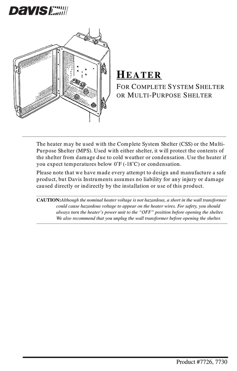 Davis Instruments Complete Shelter User manual