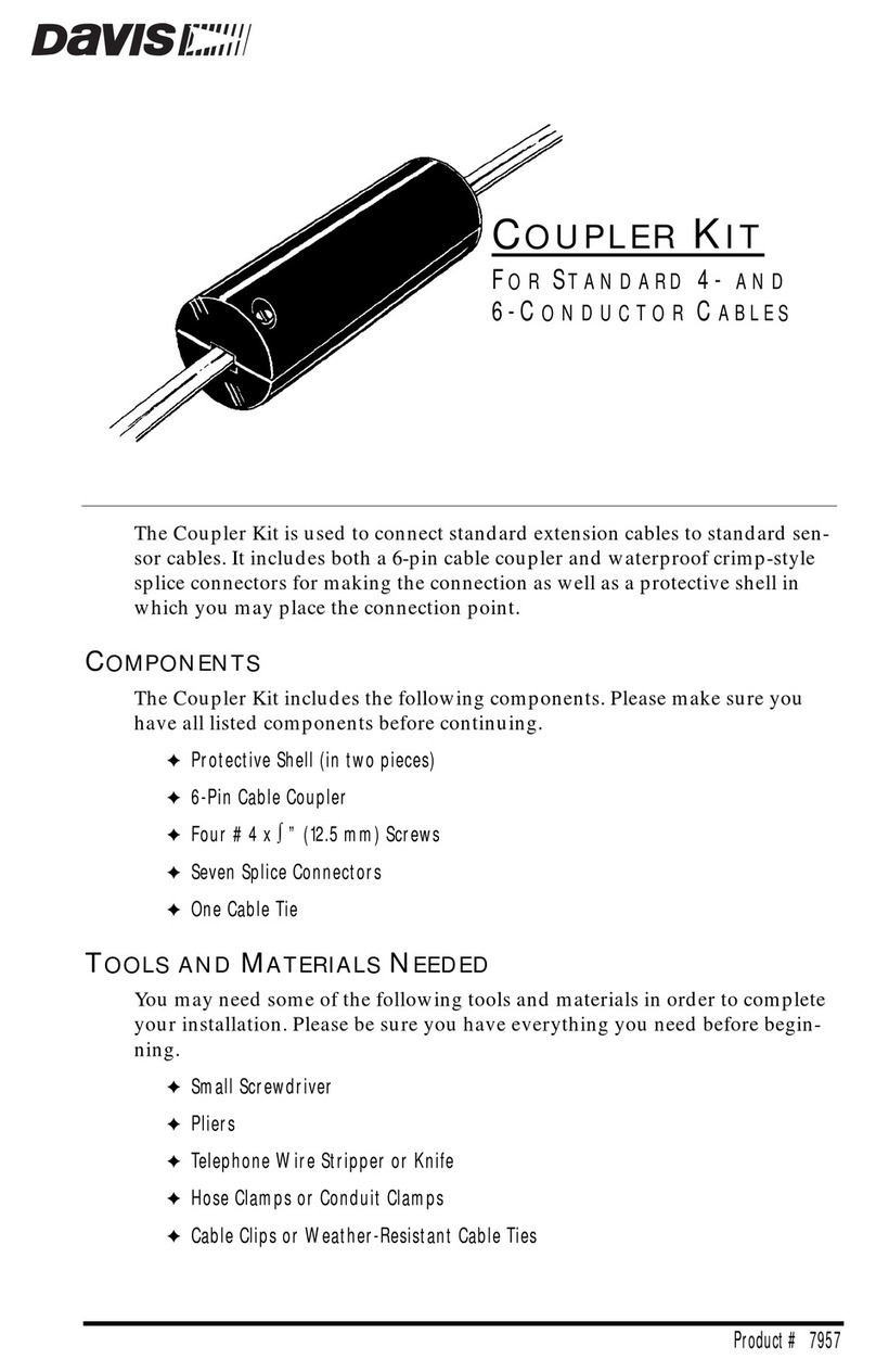 Davis Instruments Coupler Kit install guide