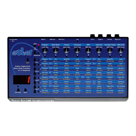Dave Smith Instruments Evolver User manual