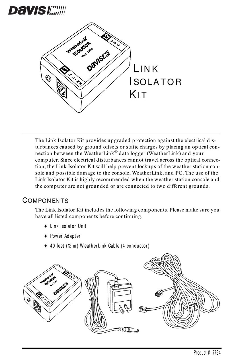 Davis Instruments Link Isolator Kit user guide