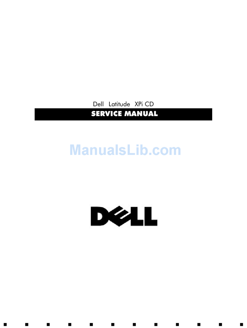 Dell Latitude XPi CD user guide