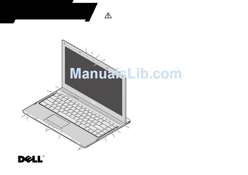 Dell Latitude 13 Setup and features information
