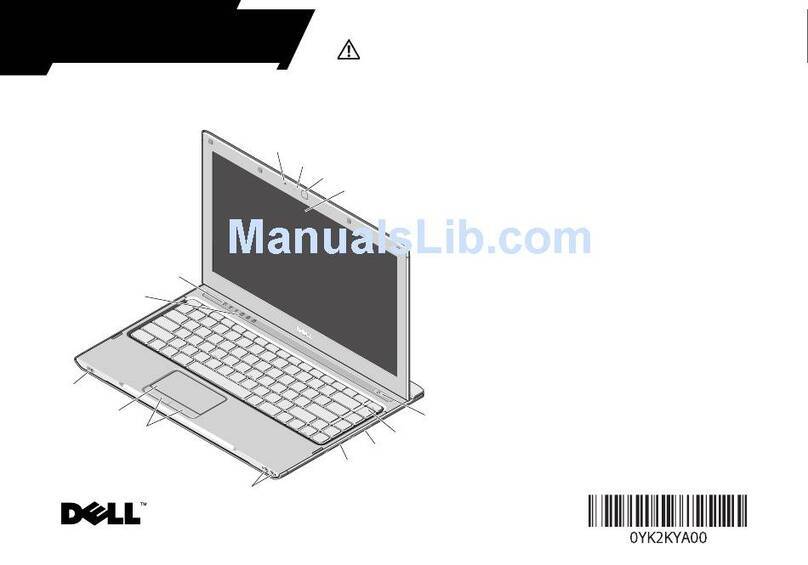 Dell Vostro V13 Owner's manual