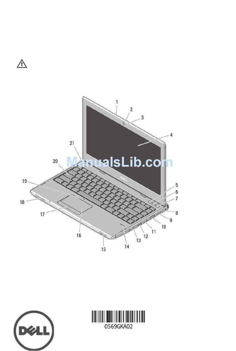 Dell Vostro 3350 Owner's manual