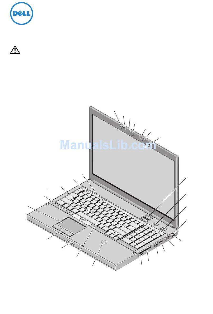 Dell Precision M6500 Owner's manual