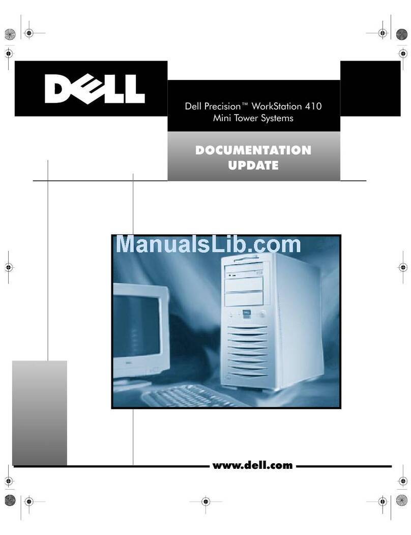 Dell Vostro 410 Documentation update